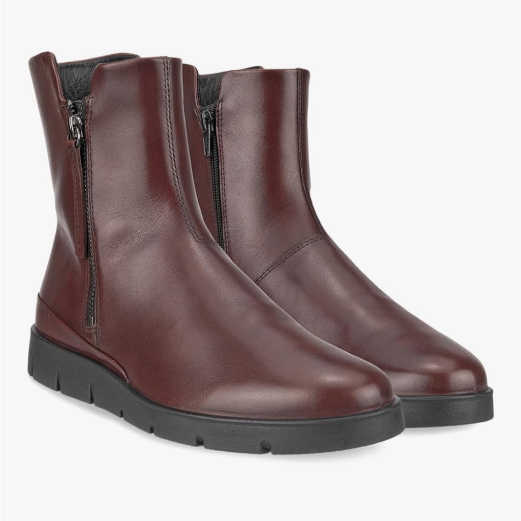 Ecco Bella Women's Brown Hydromax Ankle Boots - 38, Waterproof